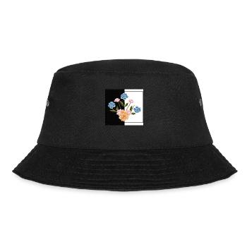Floral dreams - Bucket Hat - Schwarz - Vorne - Lela (165cm)