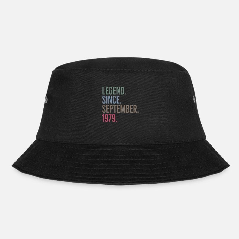 Legende seit September 1979 - Bucket Hat - Schwarz