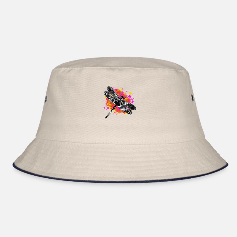 Libellentinte Bucket Hat