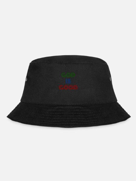 Gott ist gut. Gott ist gut - Bucket Hat - Schwarz