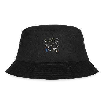 Vögel Kanadas - Bucket Hat - Schwarz - Vorne - Lela (165cm)