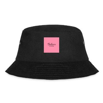 Believe in Yourself - Bucket Hat - black - Front - Lela (165cm)