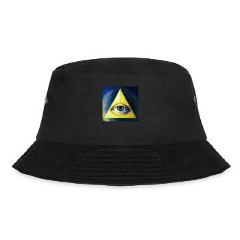 All Seeing Eye - Bucket Hat - black - Front - Lela (165cm)