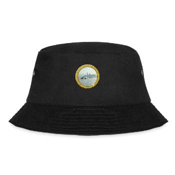 New York-Upper Bay - Bucket Hat - Schwarz - Vorne - Lela (165cm)