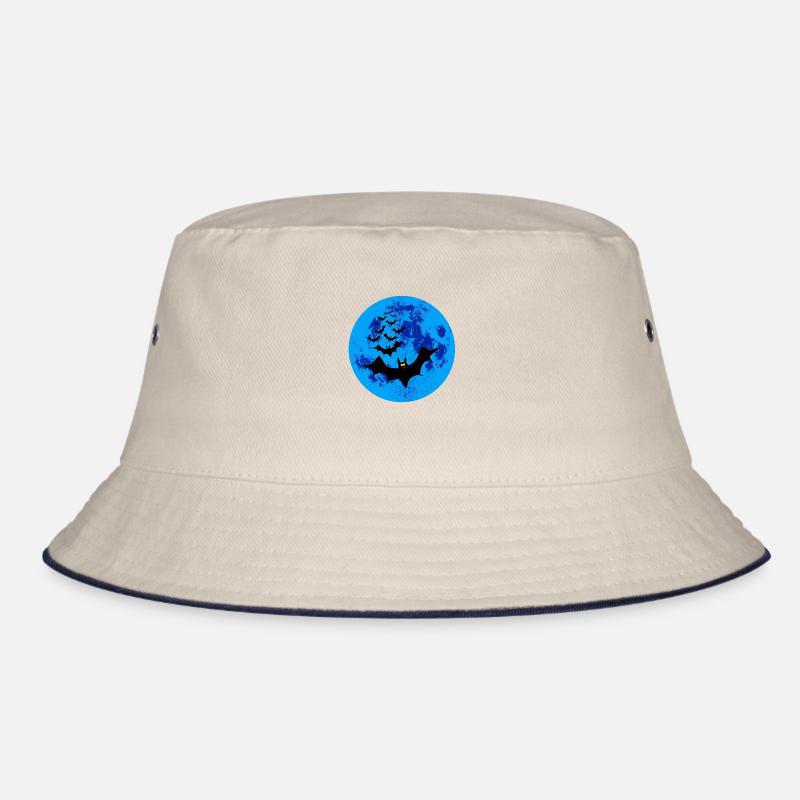 Vampirfledermäuse gegen den blauen Mond Bucket Hat