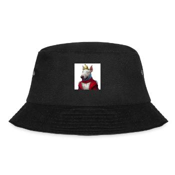 christmas bullterier - Bucket Hat - Schwarz - Vorne - Lela (165cm)