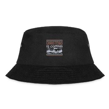 Christmas is Coming - Bucket Hat - black - Front - Lela (165cm)