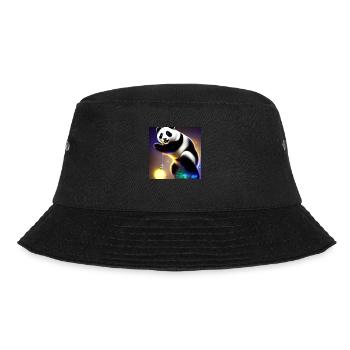 A panda for every heart - Bucket Hat - black - Front - Lela (165cm)