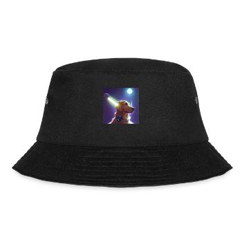 The Universe Dog - Bucket Hat - black - Front - Lela (165cm)
