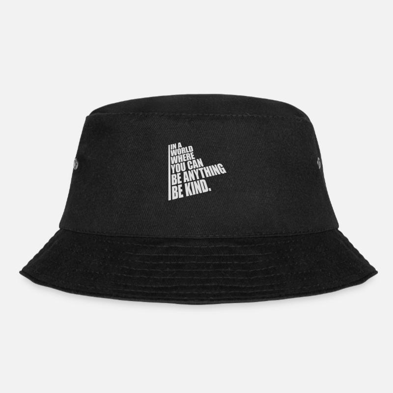 you can be kind - Bucket Hat - Schwarz