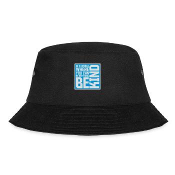 you can be kind - Bucket Hat - black - Front - Lela (165cm)