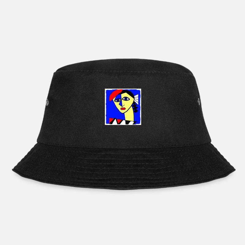 Women from paris - Bucket Hat - black
