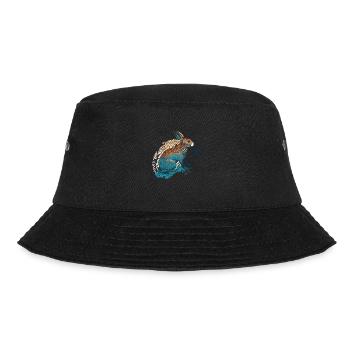 Chinese New Year 2023 Year of the Water Hare - Bucket Hat - black - Front - Lela (165cm)