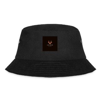UNIQUE Fox Simple - Bucket Hat - Schwarz - Vorne - Lela (165cm)