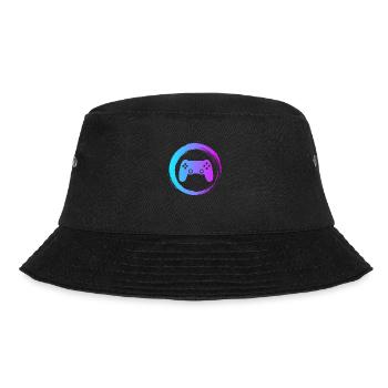 Sporty Hobby Leidenschaft Gaming - Bucket Hat - Schwarz - Vorne - Lela (165cm)