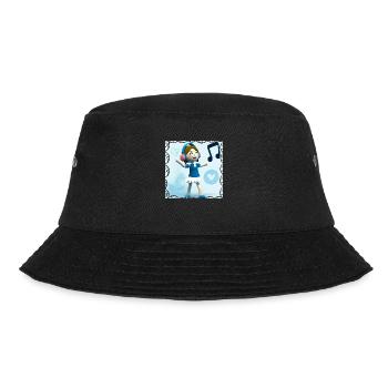 LUSTIGE MUSIK 02 - Bucket Hat - Schwarz - Vorne - Lela (165cm)
