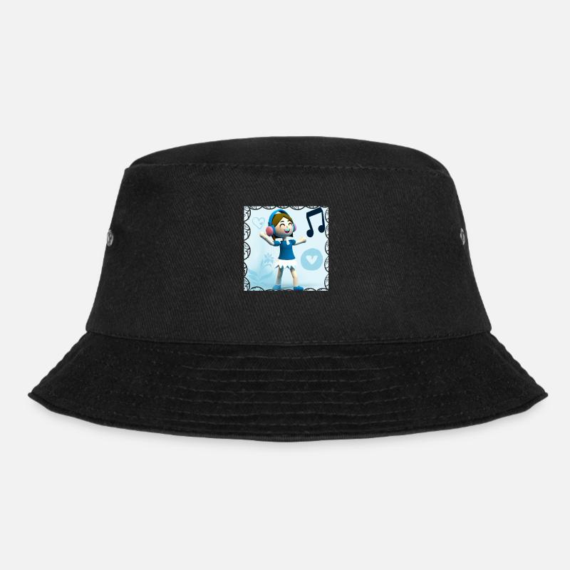 LUSTIGE MUSIK 02 - Bucket Hat - Schwarz