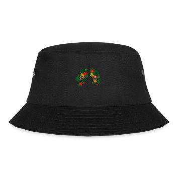 Inhale the good shit, exhale the bullshit! - Bucket Hat - Schwarz - Vorne - Lela (165cm)