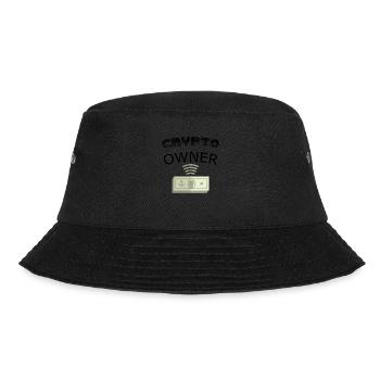 Bitcoin Trading Crypto Aktien - Bucket Hat - Schwarz - Vorne - Lela (165cm)