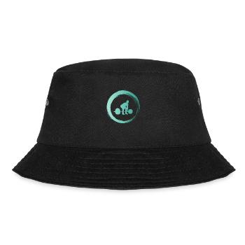Sporty Hobby Leidenschaft Gewichtheben - Bucket Hat - Schwarz - Vorne - Lela (165cm)