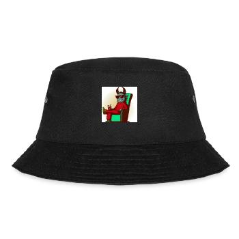 Krampus Percht Devil 2307 - Bucket Hat - black - Front - Lela (165cm)