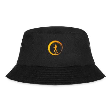 Sporty Hobby Leidenschaft Speerwurf - Bucket Hat - Schwarz - Vorne - Lela (165cm)