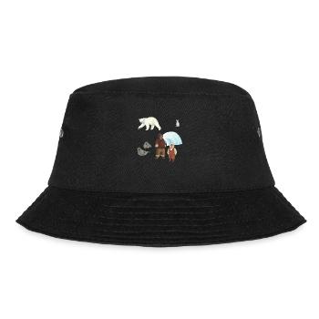 Eskimo family - Bucket Hat - black - Front - Lela (165cm)