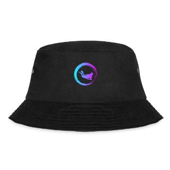 Sporty Hobby Leidenschaft Bodyboard - Bucket Hat - Schwarz - Vorne - Lela (165cm)