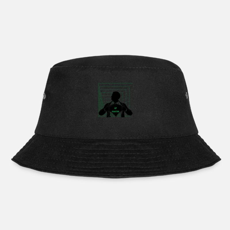 Cp-Kämpfer - Bucket Hat - Schwarz