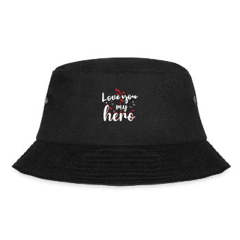 Je t’aime mon héros - Bob - noir - Devant - Lela (165cm)