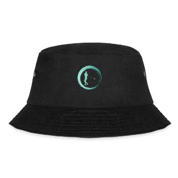 Sporty Hobby Leidenschaft Hammerwurf - Bucket Hat - Schwarz - Vorne - Lela (165cm)