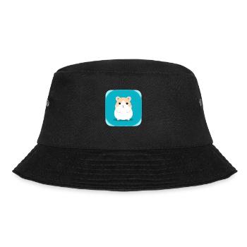 Cute Cartoon Hamster Love Pet 2 - Bucket Hat - black - Front - Lela (165cm)