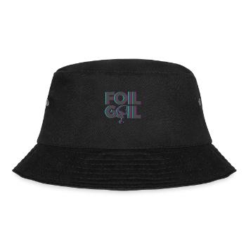 Foil Geil Wing Foil Surf - Bucket Hat - Schwarz - Vorne - Lela (165cm)