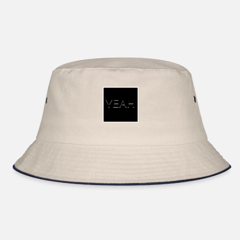 Yeah (Schwarz) Bucket Hat