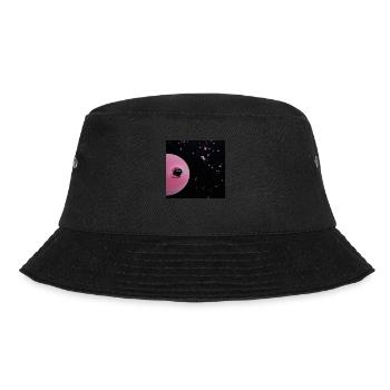 Liebe & Schmerz im Weltall / Love & Pain in Space - Bucket Hat - Schwarz - Vorne - Lela (165cm)