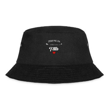 j'peux pas j'ai bêtises avec tata - Bob - noir - Devant - Lela (165cm)
