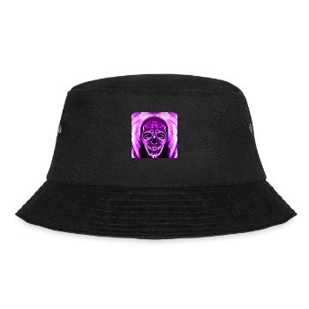 Masked in Purple - Bucket Hat - black - Front - Lela (165cm)