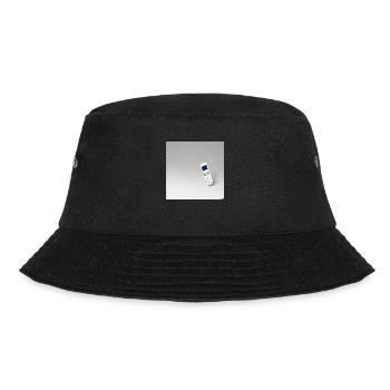 Minimal Cell 02 - Bucket Hat - Schwarz - Vorne - Lela (165cm)