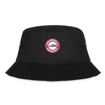 Sneaker Head Logo - Bucket Hat - Schwarz - Vorne - Lela (165cm)