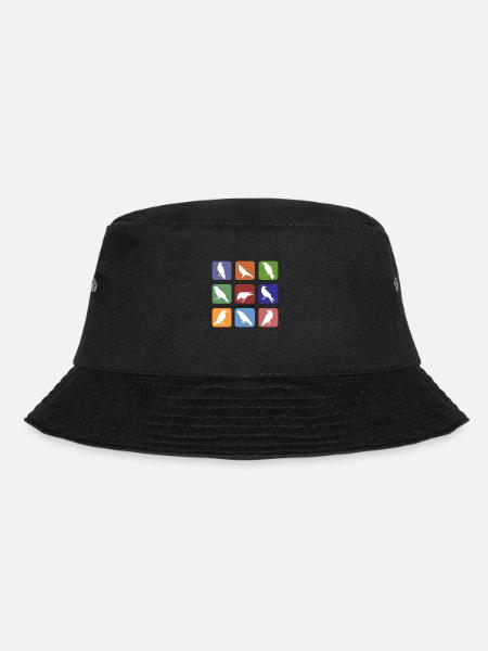 ToR Kids white - Bucket Hat - Schwarz