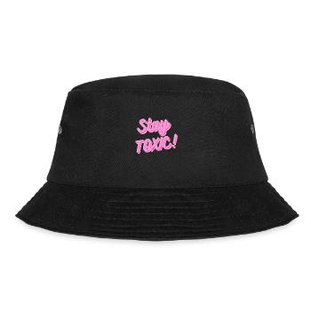 Stay Toxic - Bucket Hat - black - Front - Lela (165cm)