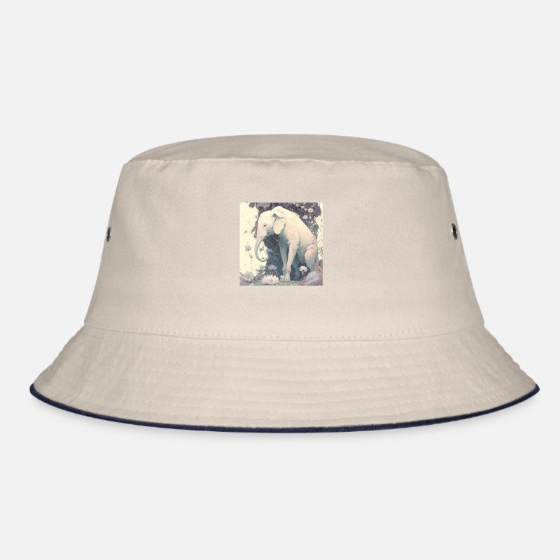 im Einklang mit der Natur Elefant Bucket Hat