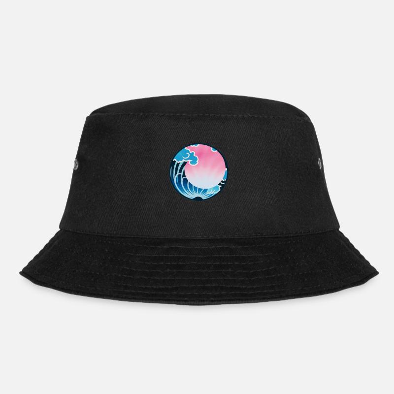 Pink kanagawa - Bob - noir