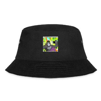 Gorilla makes Selfie V3 gift - Bucket Hat - black - Front - Lela (165cm)