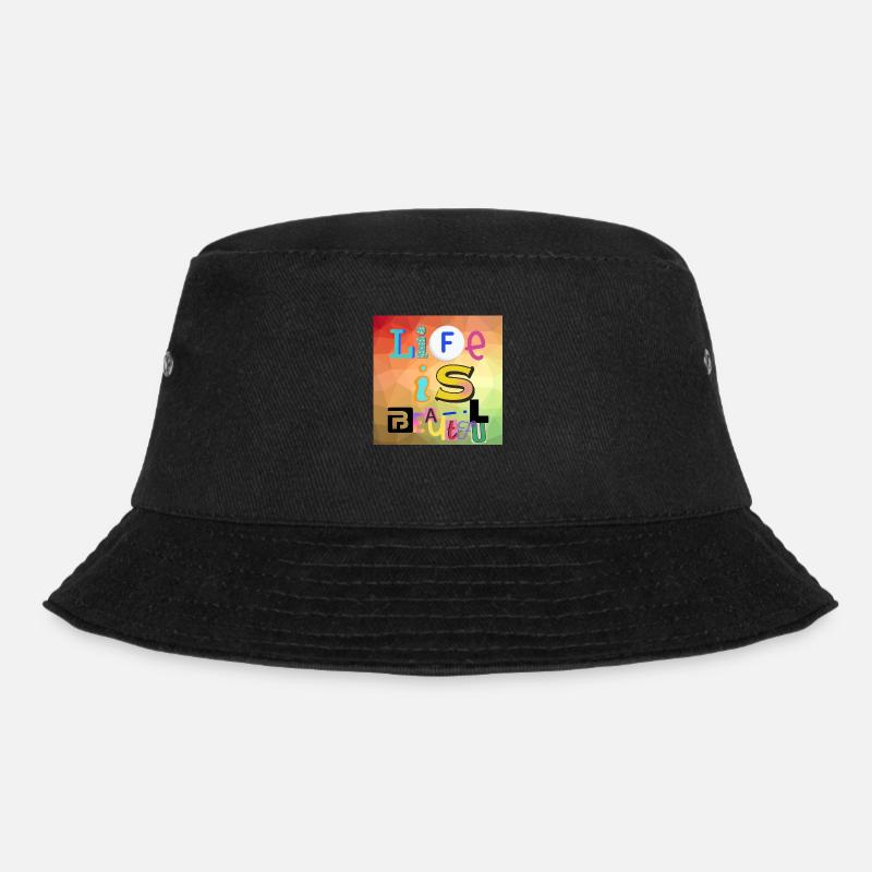Das Leben ist schön - Bucket Hat - Schwarz