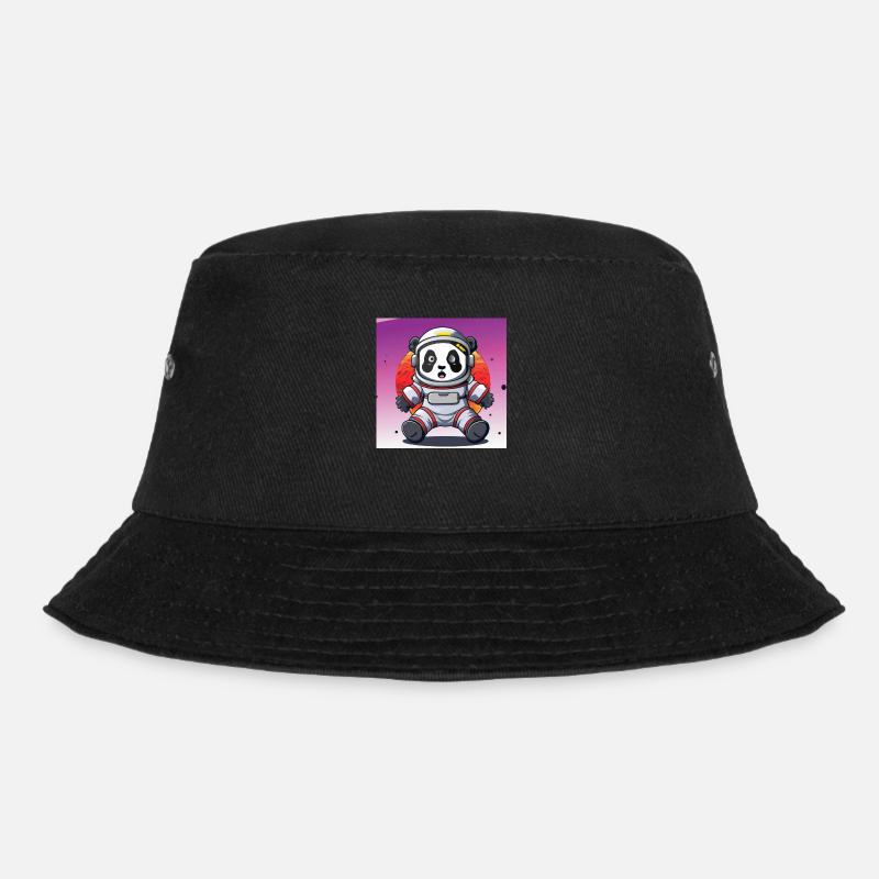 Panda Astronaute - Bob - noir