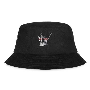 Deer and doe - Bucket Hat - black - Front - Lela (165cm)