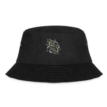 HeavyMetalGamer - Bucket Hat - Schwarz - Vorne - Lela (165cm)