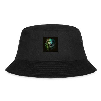 Face woman dreadlocks n°6 - Bucket Hat - black - Front - Lela (165cm)