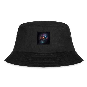 Cosmic Universe n°12 - Bucket Hat - black - Front - Lela (165cm)